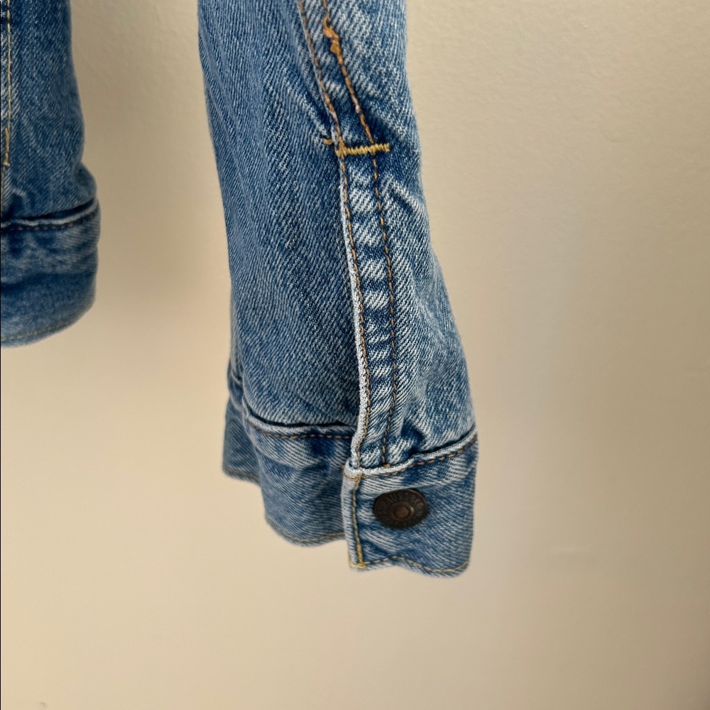 Levi's Denim Jacket with Sherpa Lining XL - Picture 7 of 8